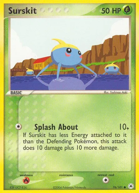 Surskit, Pokémon card HL 76 — Hidden Legends set