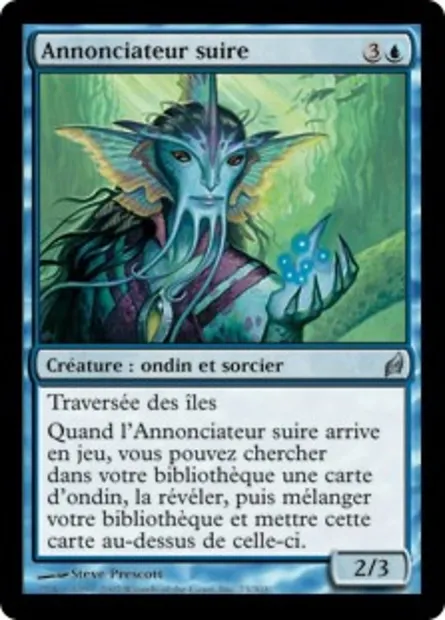 Annonciateur suire, carte Magic LRW 73 — extension Lorwyn