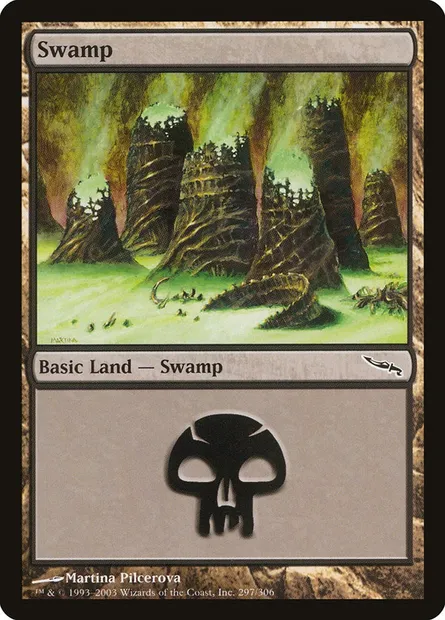 Marais, carte Magic MRD 297 — extension Mirrodin