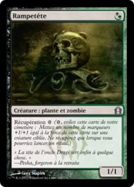 Rampetête, carte Magic RTR 222 — extension Retour à Ravnica