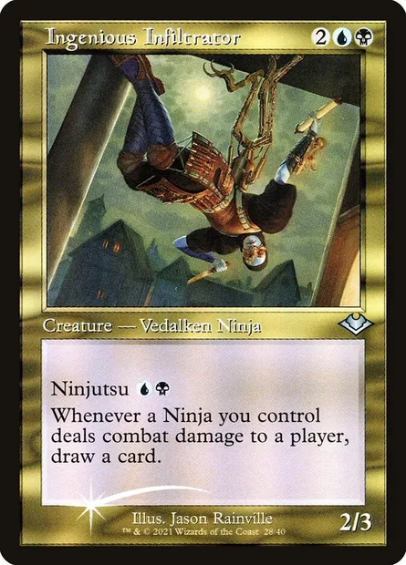 Ingenious Infiltrator, Magic card H1R 28 — Modern Horizons 1 Timeshifts set
