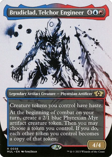 Brudiclad, Telchor Engineer, Magic card MUL 36 — Multiverse Legends set