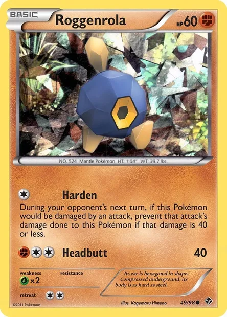 Nodulithe, carte Pokémon TDX 049-3 — extension Theme Deck & Blisters Exclusives