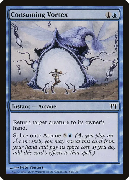 Consuming Vortex, Magic card CHK 54 — Champions of Kamigawa set