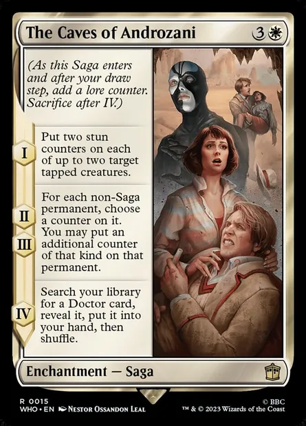 The Caves of Androzani, Magic card WHO 15 — Doctor Who set