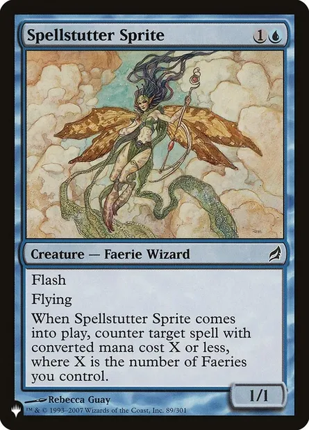 Spellstutter Sprite, Magic card PLST LRW-89 — The List set