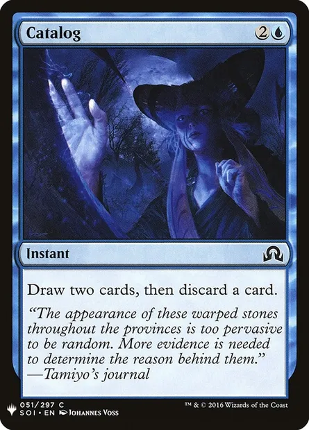 Catalogue, carte Magic PLST SOI-51 — extension The List