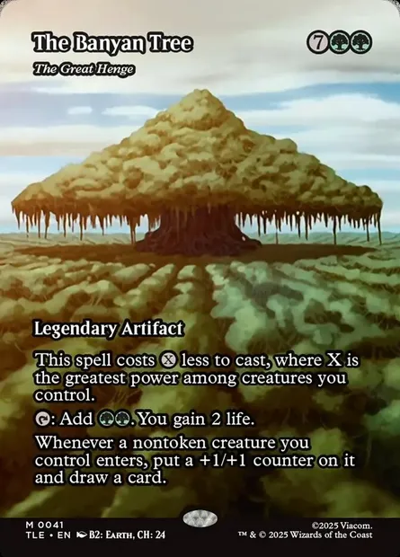 The Great Henge, Magic card TLE 41 — Avatar: The Last Airbender Eternal set