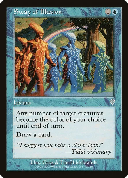 Pouvoir de suggestion, carte Magic INV 77 — extension Invasion