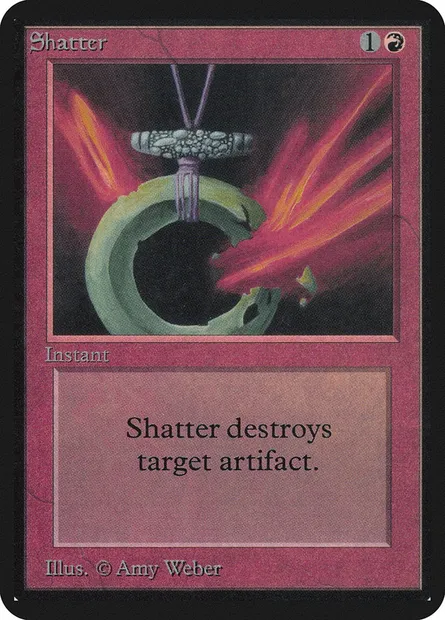 Shatter, Magic card LEA 173 — Limited Edition Alpha set