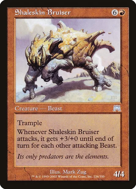 Shaleskin Bruiser, Magic card ONS 226 — Onslaught set