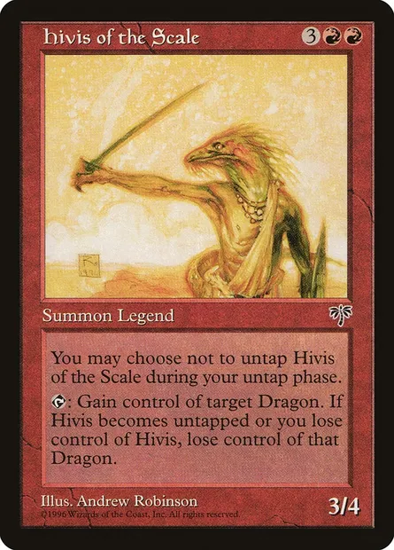 Hiviss de la Skalja, carte Magic MIR 182 — extension Mirage