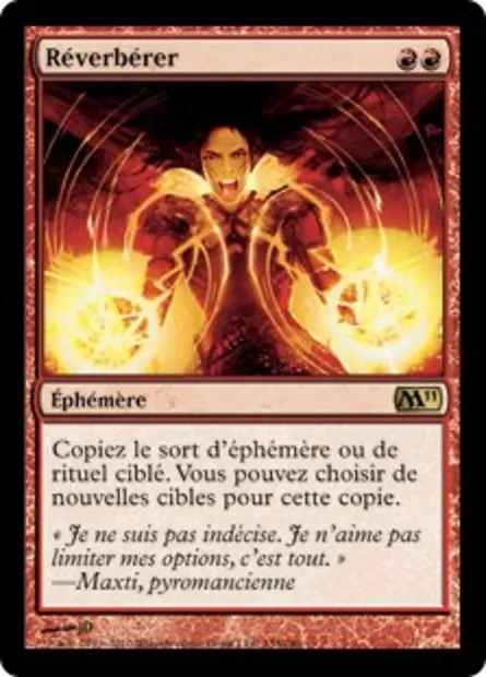 Réverbérer, carte Magic M11 155 — extension Magic 2011