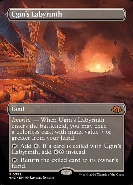 Ugin's Labyrinth, Magic card MH3 359 — Modern Horizons 3 set