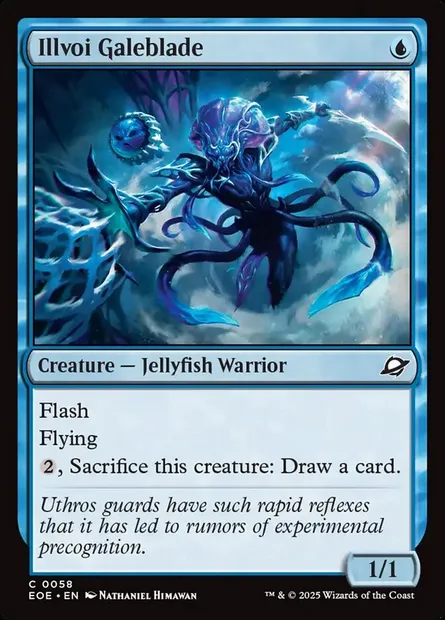 Illvoi Galeblade, Magic card EOE 58 — Edge of Eternities set