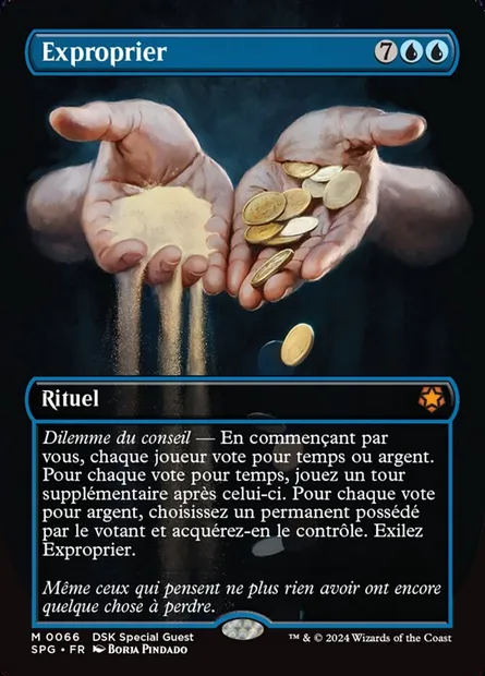 Exproprier, carte Magic SPG 66 — extension Special Guests