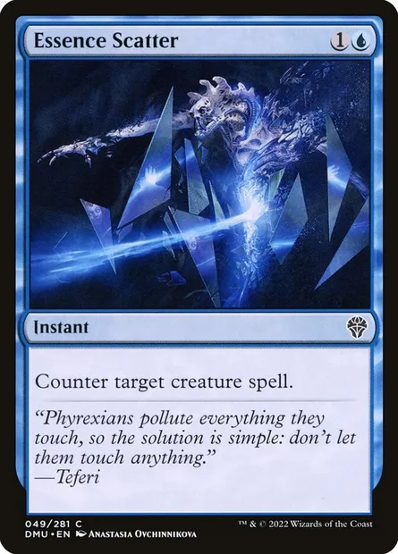 Essence Scatter, Magic card DMU 49 — Dominaria United set