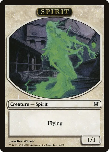 Spirit, carte Magic TISD 2 — extension Innistrad Tokens