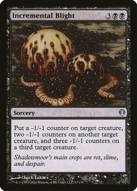 Incremental Blight, Magic card ARC 17 — Archenemy set