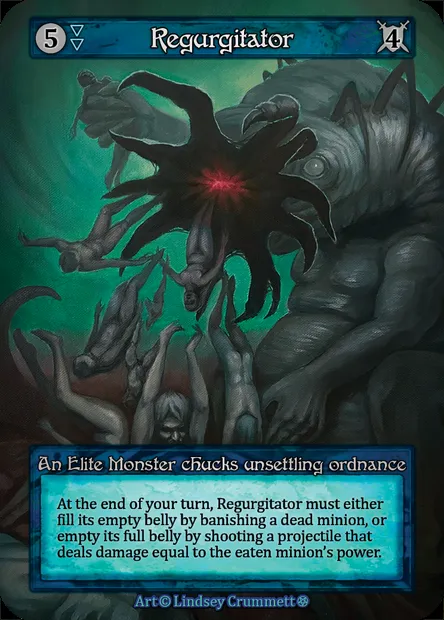 Regurgitator, carte Sorcery GOT 155 — extension Gothic
