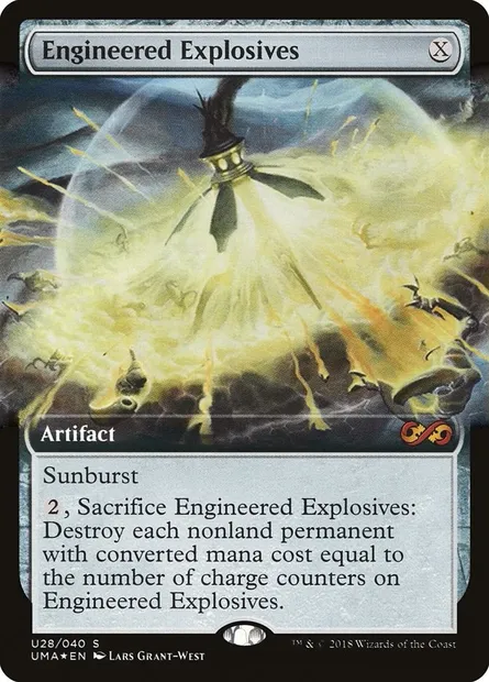 Engineered Explosives, Magic card PUMA U28 — Ultimate Box Topper set