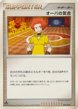 Flint's Willpower, Pokémon card PT 016 — Infernape SP Half Deck set