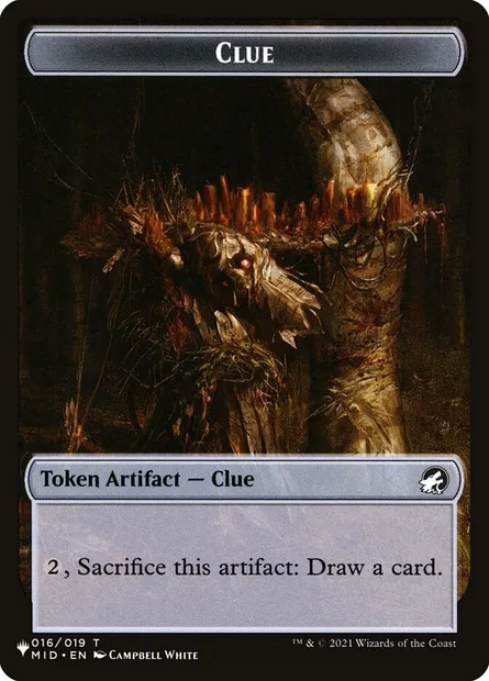 Clue, carte Magic PLST TMID-16 — extension The List