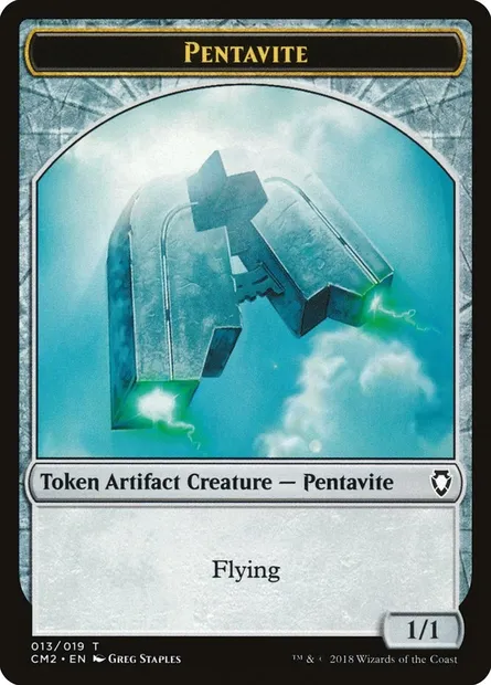 Pentavite, Magic card TCM2 13 — Commander Anthology Volume II Tokens set
