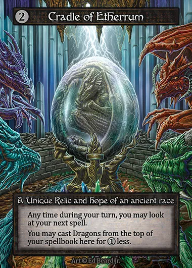 Cradle of Etherrum, carte Sorcery DRG 010 — extension Dragonlord