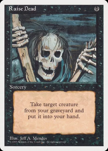Raise Dead, Magic card RQS 21 — Rivals Quick Start Set set
