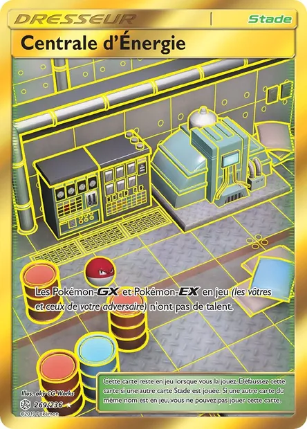 Centrale d’Énergie, carte Pokémon CEC 269 — extension Éclipse Cosmique
