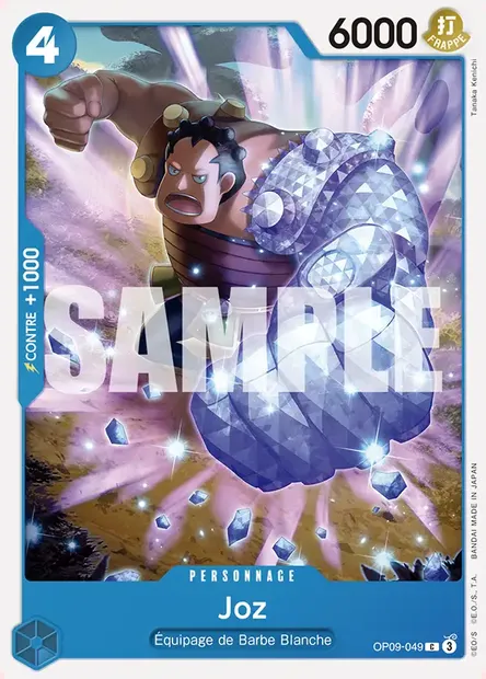 Joz, carte One Piece OP09-049 — extension LES NOUVEAUX EMPEREURS