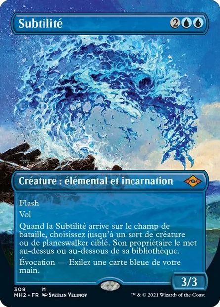 Subtilité, carte Magic MH2 309 — extension Horizons du Modern 2
