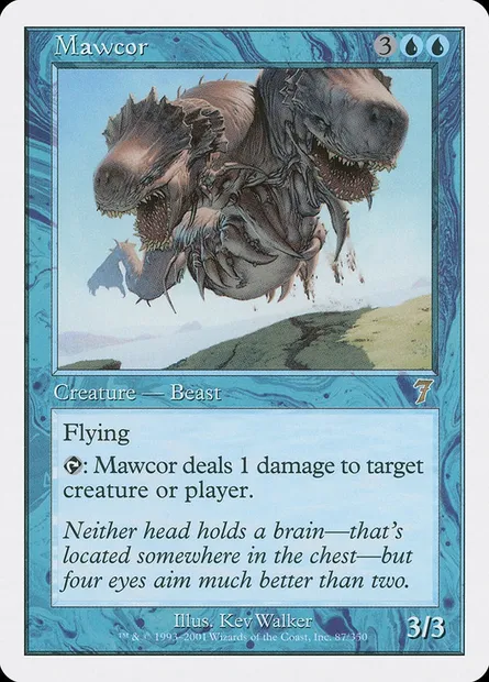 Mawcor, Magic card 7ED 87 — Seventh Edition set