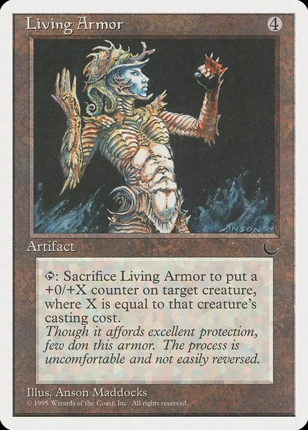 Living Armor, carte Magic CHR 103 — extension Chronicles