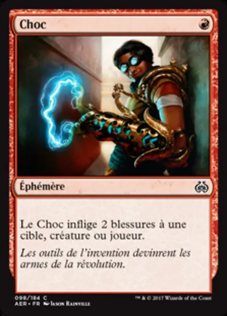 Choc, carte Magic AER 98 — extension La révolte éthérique