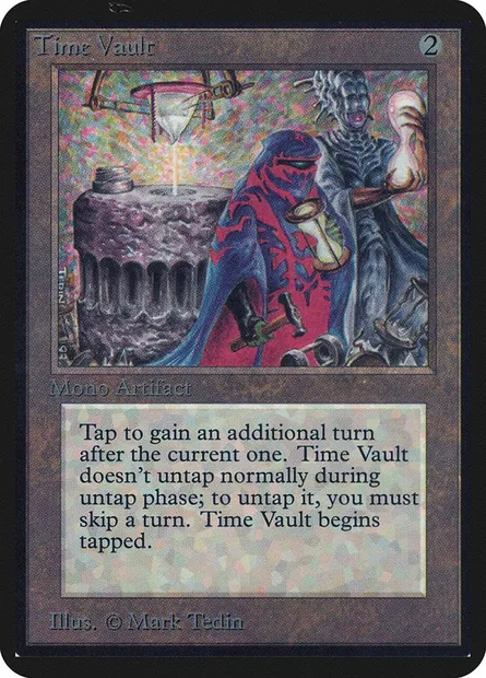 Time Vault, Magic card LEA 274 — Limited Edition Alpha set