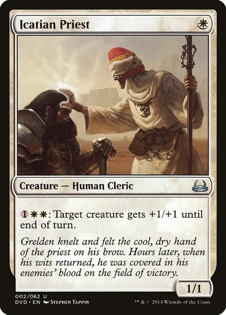 Icatian Priest, Magic card DVD 2 — Duel Decks Anthology: Divine vs. Demonic set