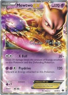 Mewtwo ex, Pokémon card WCD12 054 — World Championship Decks 2012 set