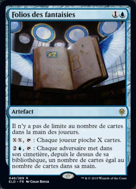 Folios des fantaisies, carte Magic ELD 46 — extension Throne of Eldraine