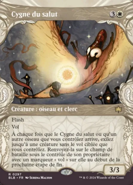 Cygne du salut, carte Magic BLB 297 — extension Bloomburrow