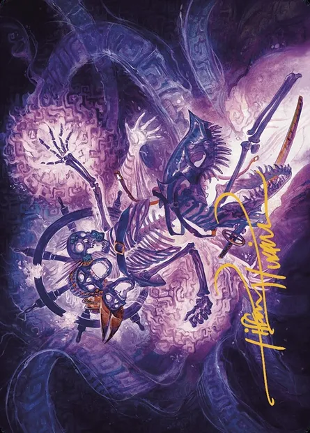 The Grim Captain // The Grim Captain, Magic card ALCI 41 — The Lost Caverns of Ixalan Art Series set