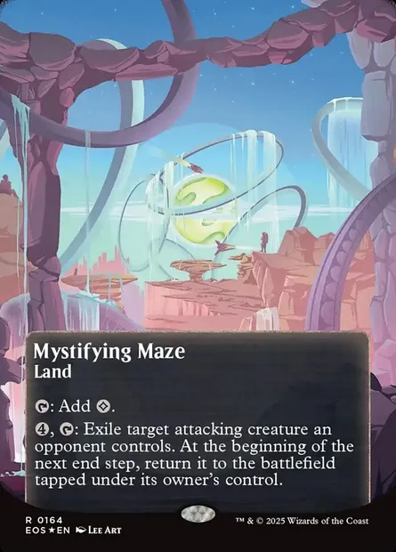 Mystifying Maze, Magic card EOS 164 — Edge of Eternities: Stellar Sights set