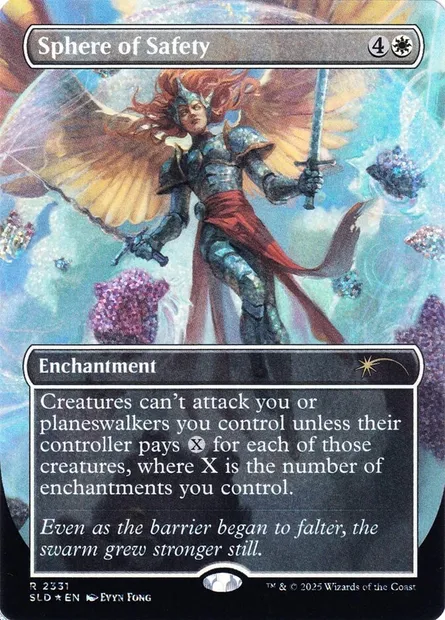 Sphère de sécurité, carte Magic SLD 2331 — extension Secret Lair Drop