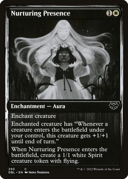 Nurturing Presence, Magic card DBL 293 — Innistrad: Double Feature set