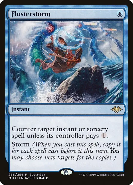 Flusterstorm, Magic card MH1 255 — Modern Horizons set
