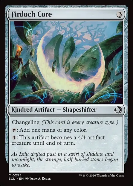 Firdoch Core, Magic card ECL 255 — Lorwyn Eclipsed set