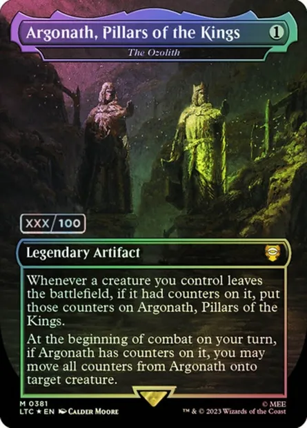 The Ozolith, Magic card LTC 381z — Tales of Middle-earth Commander set