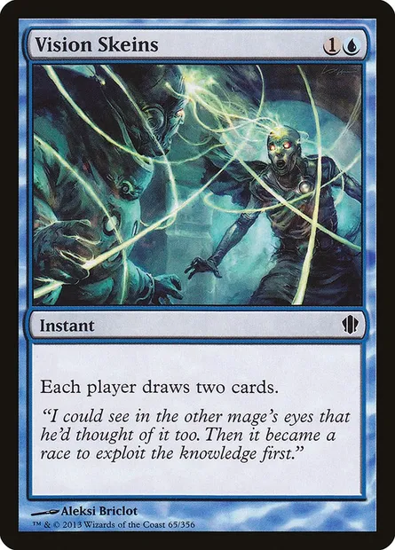 Vision Skeins, Magic card C13 65 — Commander 2013 set
