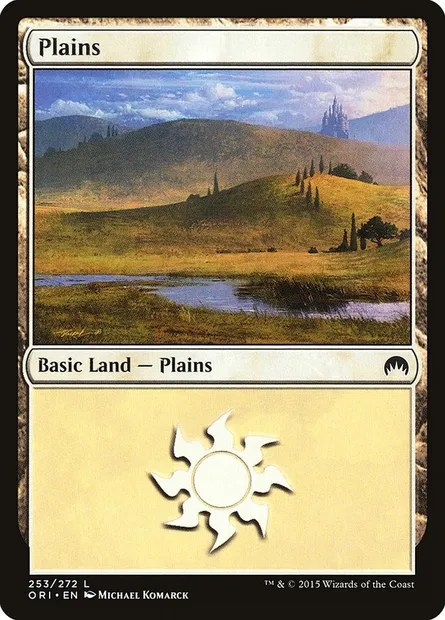 Plains, Magic card ORI 253 — Magic Origins set